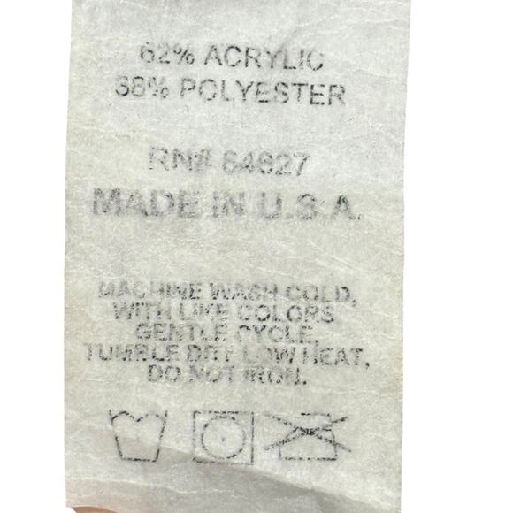 Bear Ridge Outfitters Fleece Full Zip USA Made Horse Mens Jacket Vintage sz M - Picture 15 of 16